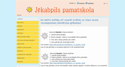 Desktop Screenshot of jekabpils-pamatskola.lv